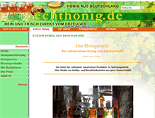 Tablet Screenshot of echthonig.de